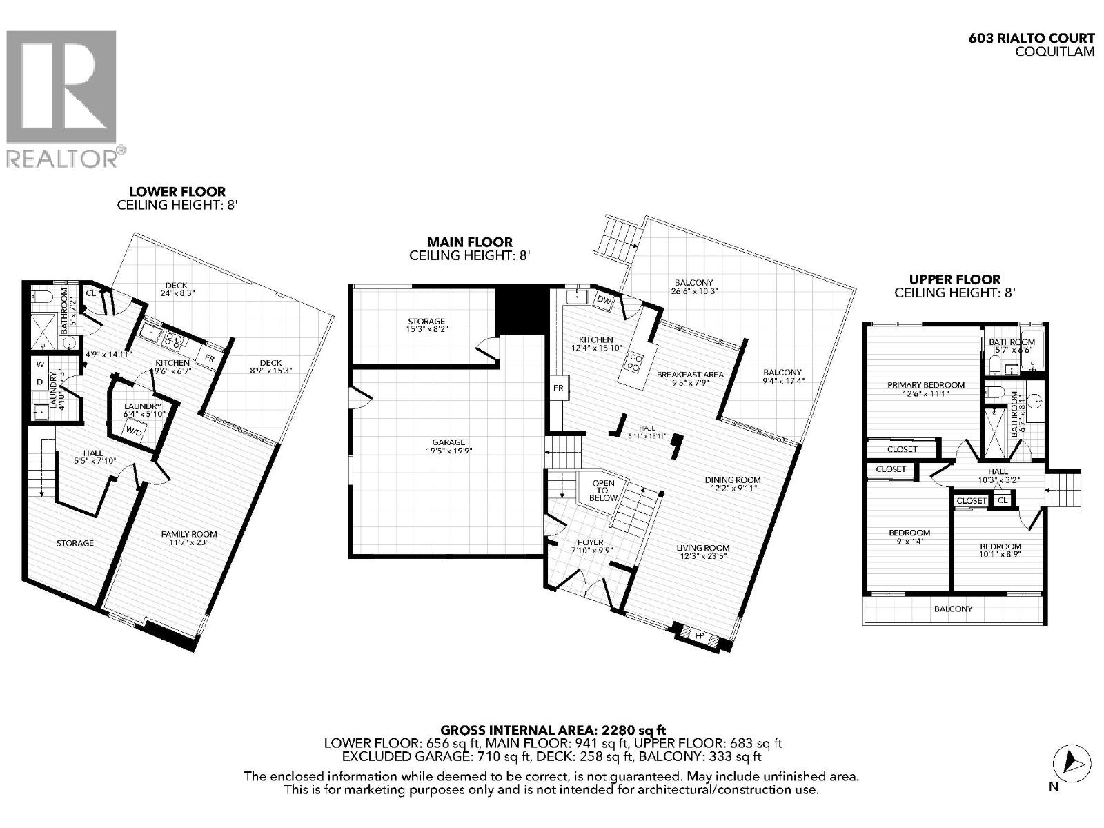 603 RIALTO COURT, Coquitlam