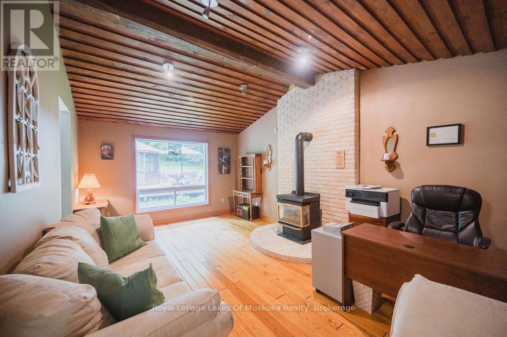 Sunken Living Room with Gas Fireplace for Ambiance
