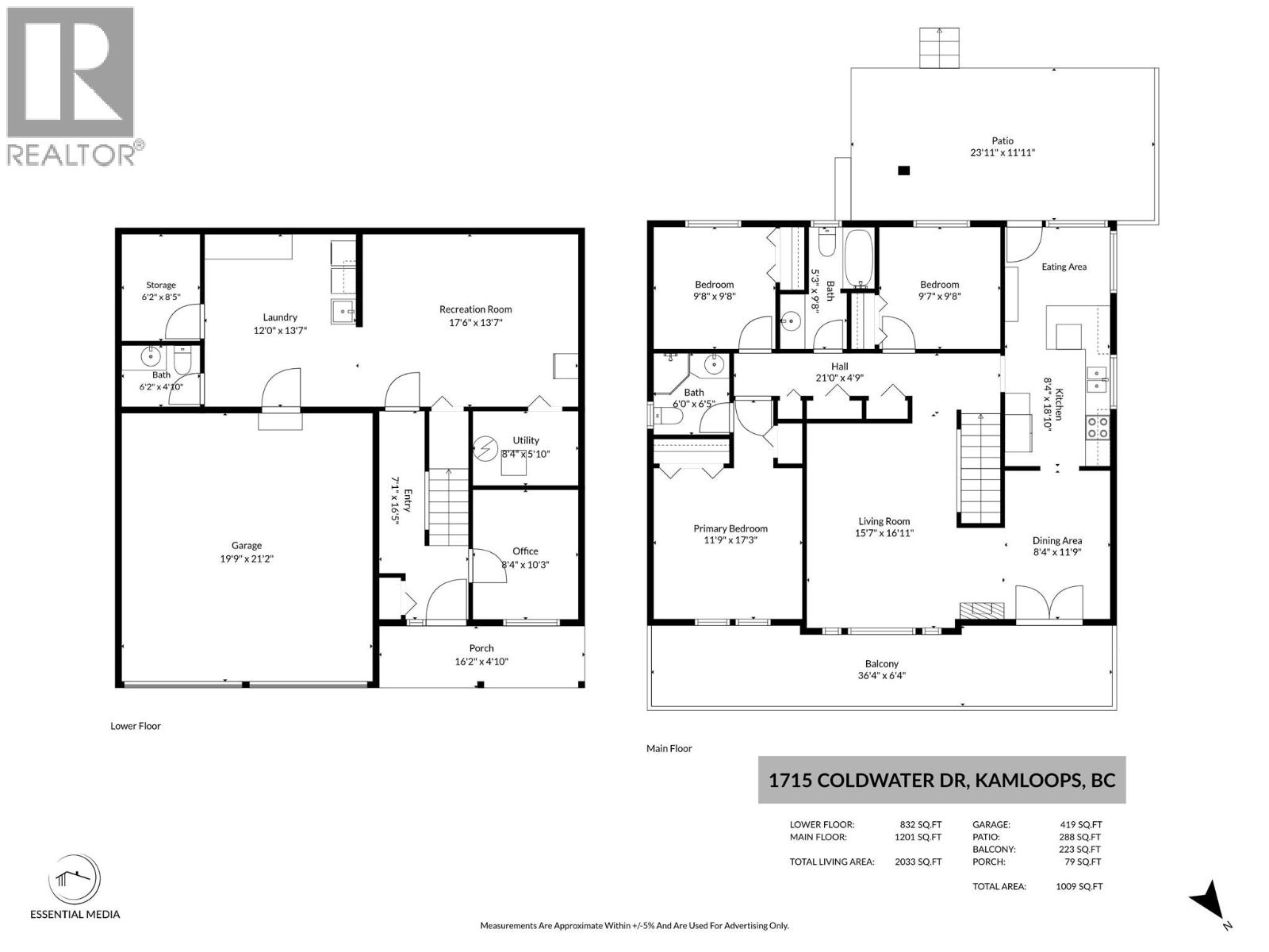 1715 COLDWATER Drive, Kamloops