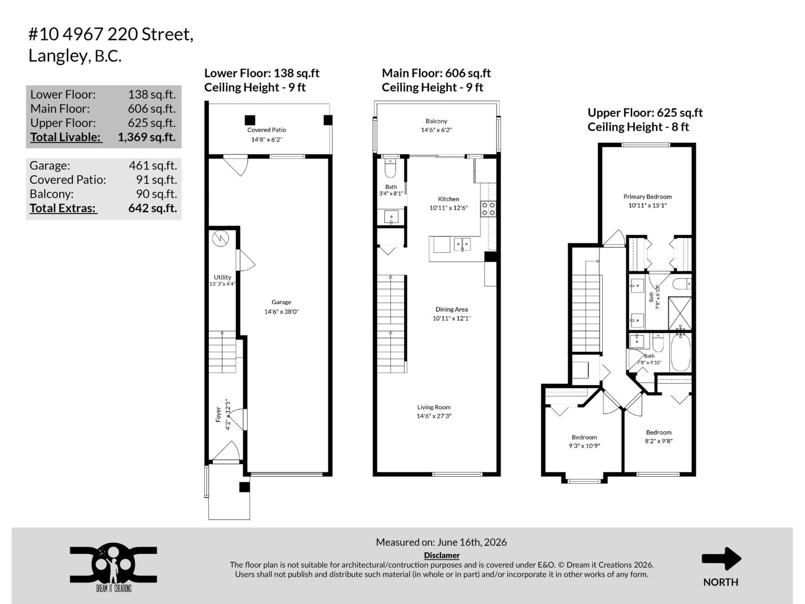 10 4967 220 STREET, Langley