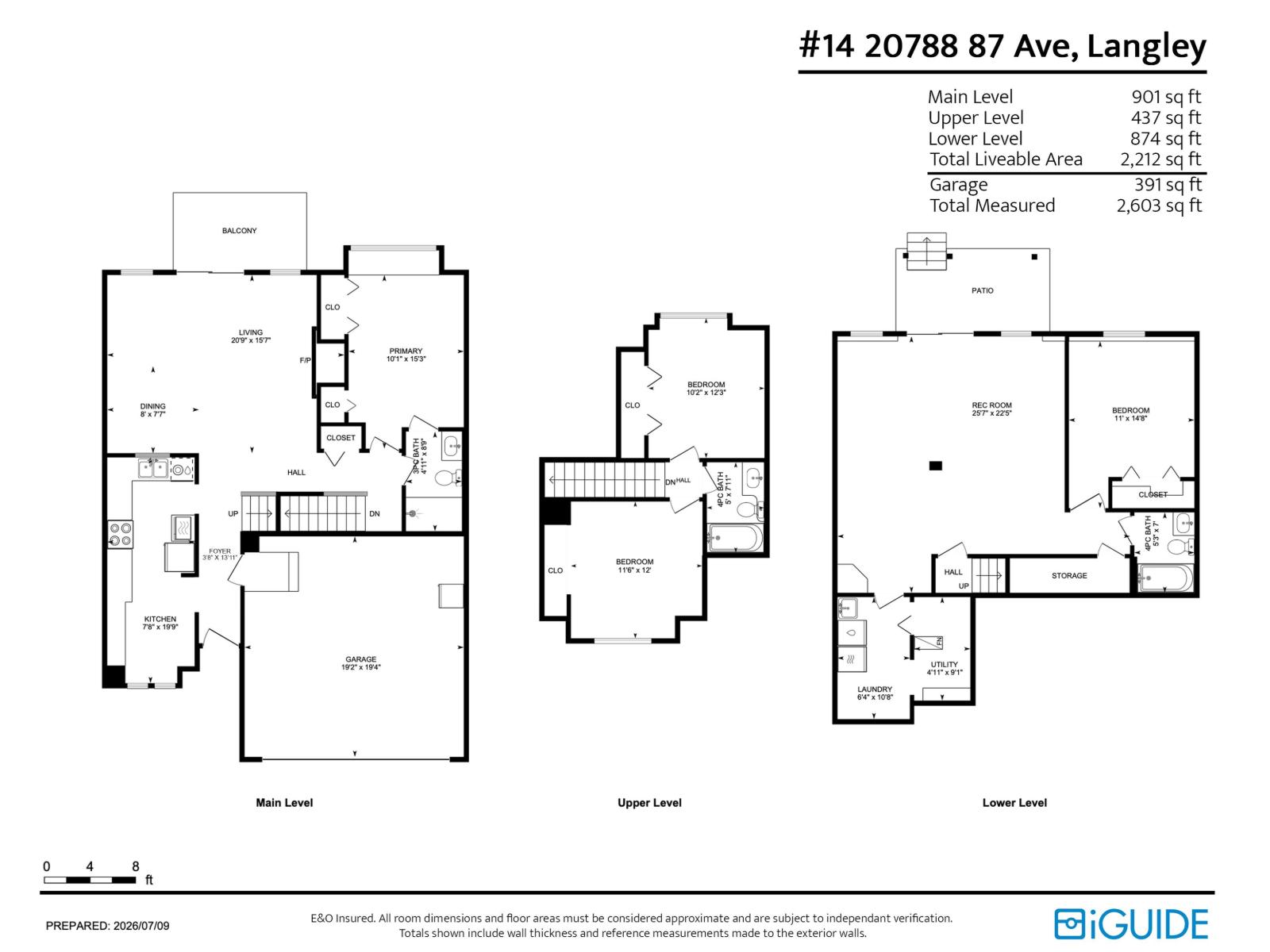 14 20788 87 AVENUE, Langley