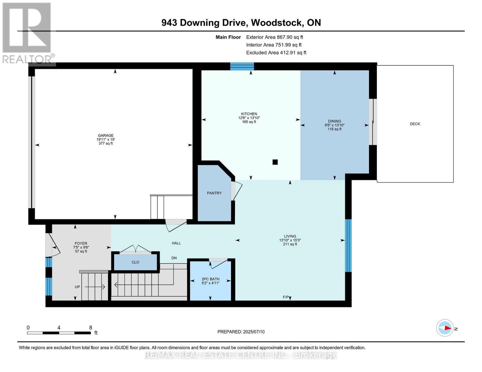 943 DOWNING DRIVE N - 45