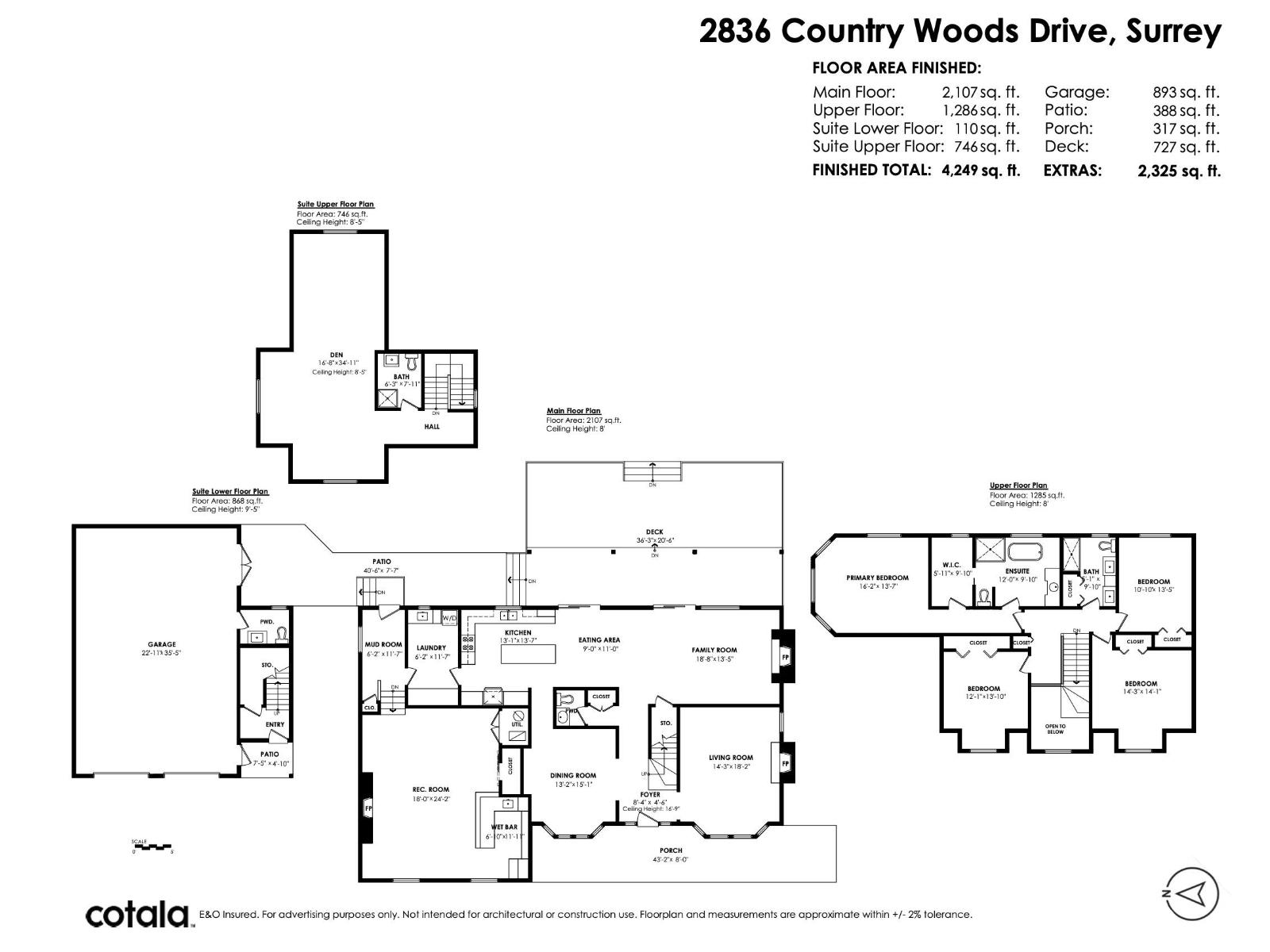 2836 COUNTRY WOODS DRIVE, Surrey