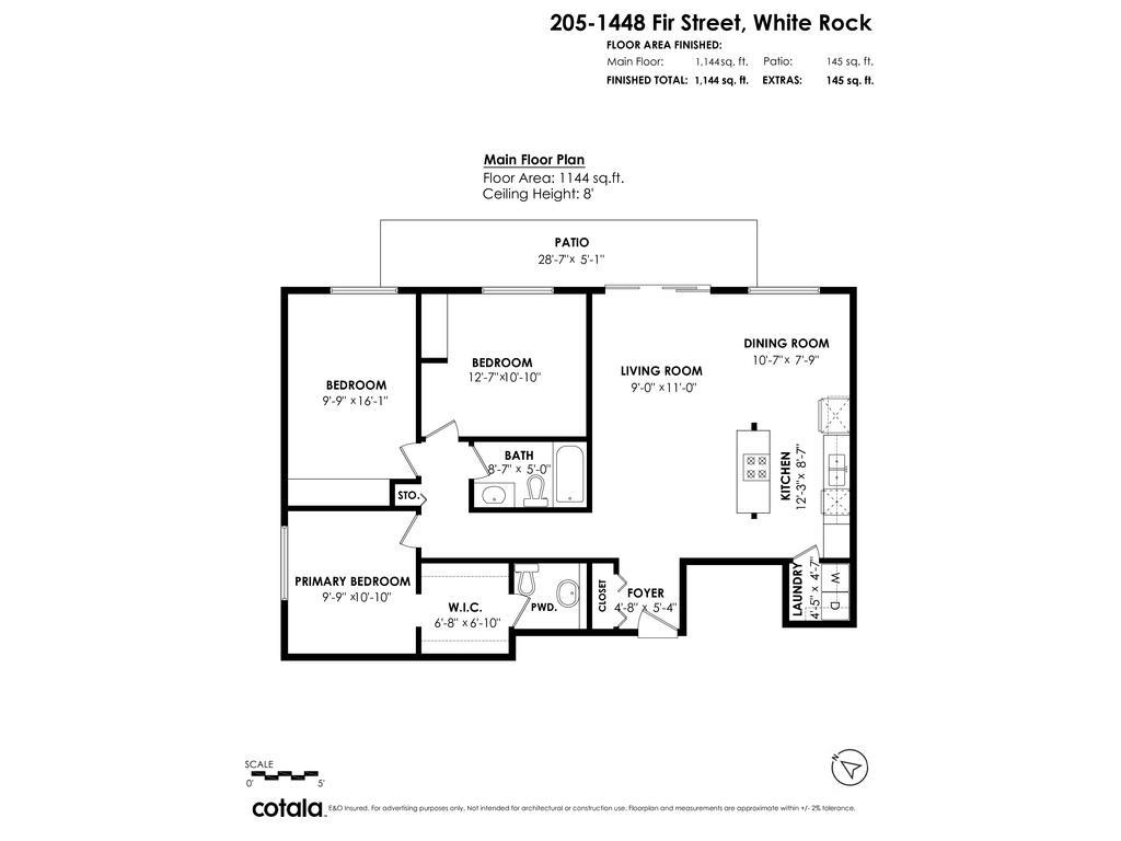 205 1448 FIR STREET, White Rock