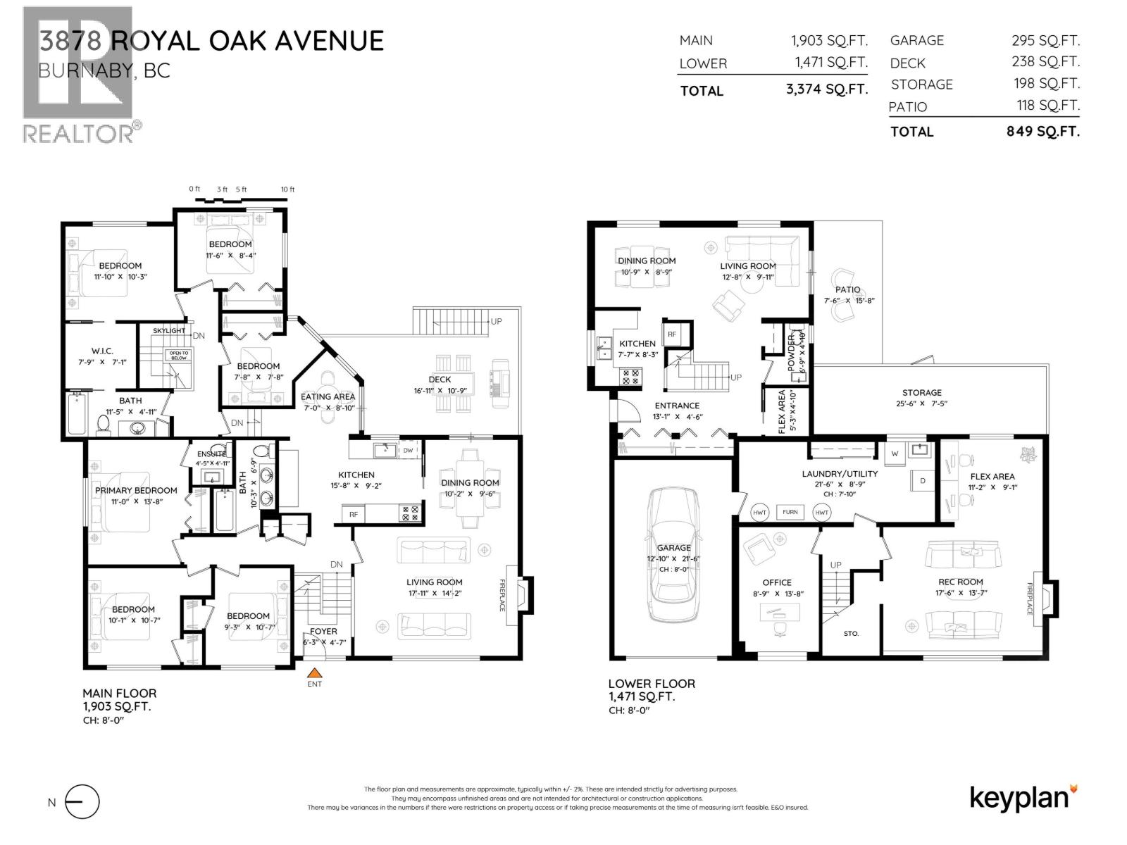 6 Bed, 4 Bath House for Sale in Burnaby – 3878 ROYAL OAK AVENUE, Burnaby – MLS# R3144964 - Image 19