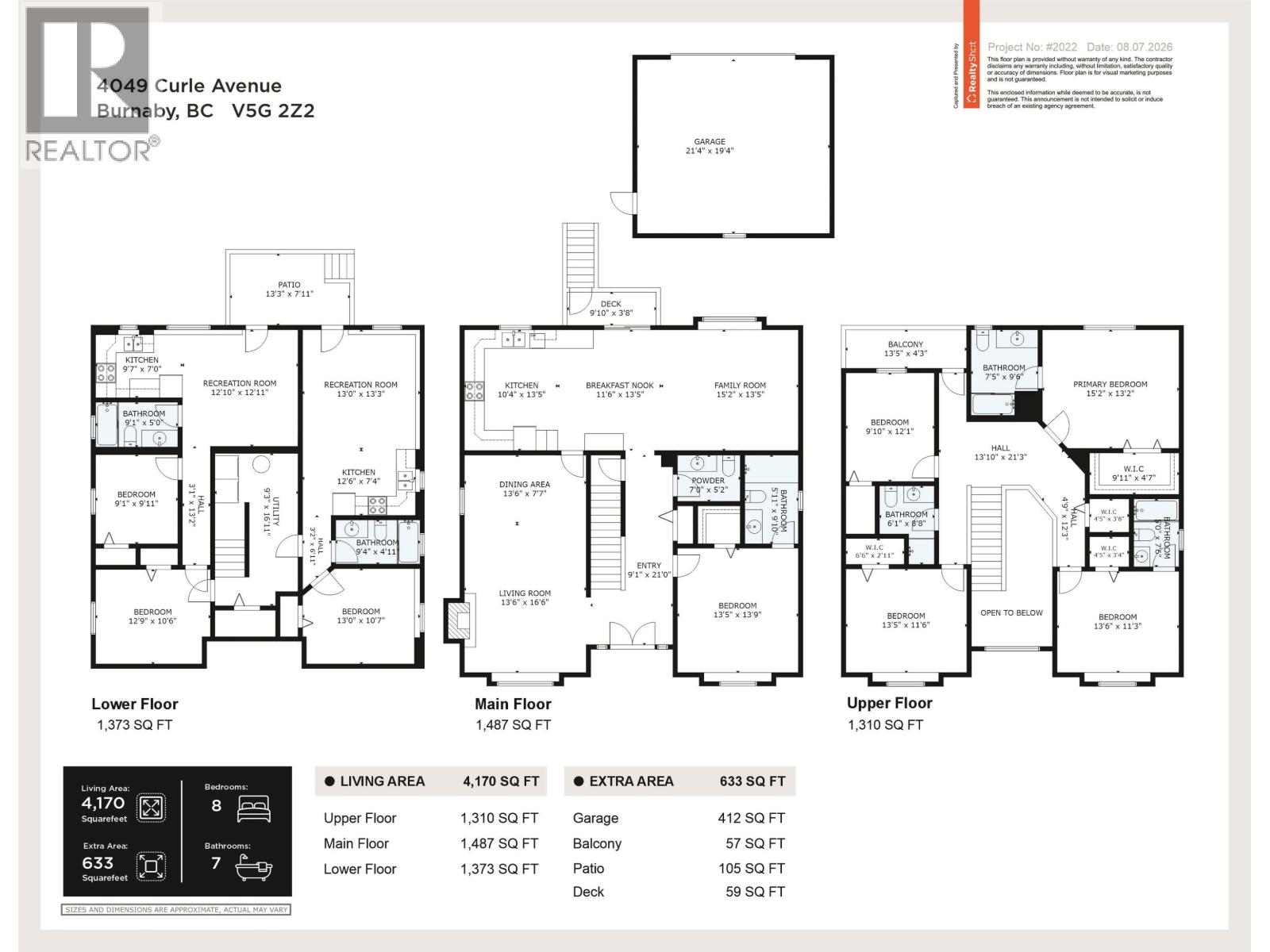 4049 CURLE AVENUE, Burnaby