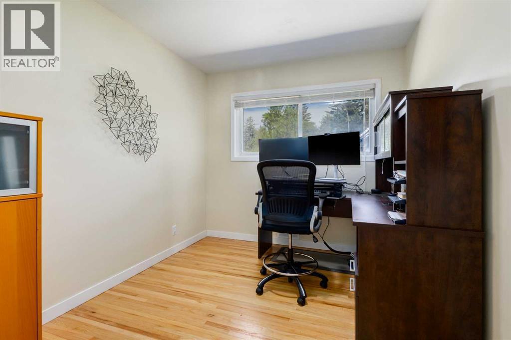 Bedroom currently used as an office
