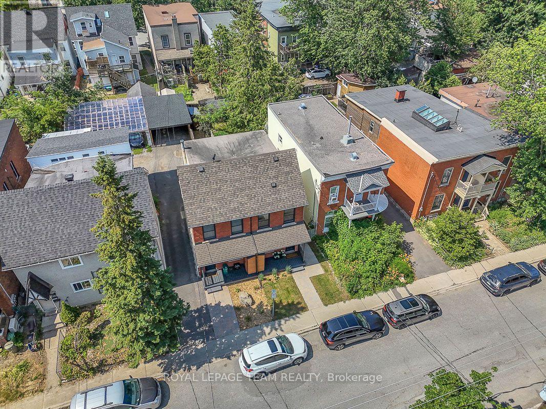 Located on a peaceful, tree lined street.