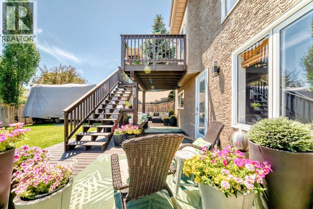 Stairs to patio