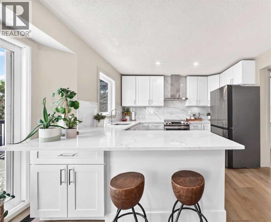 Integrated breakfast bar
