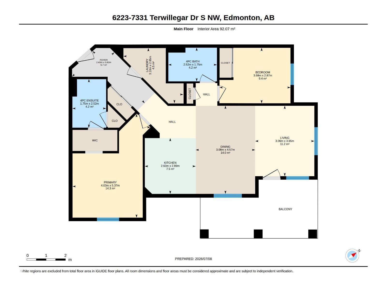 #6223 7331 SOUTH TERWILLEGAR DR NW - 32