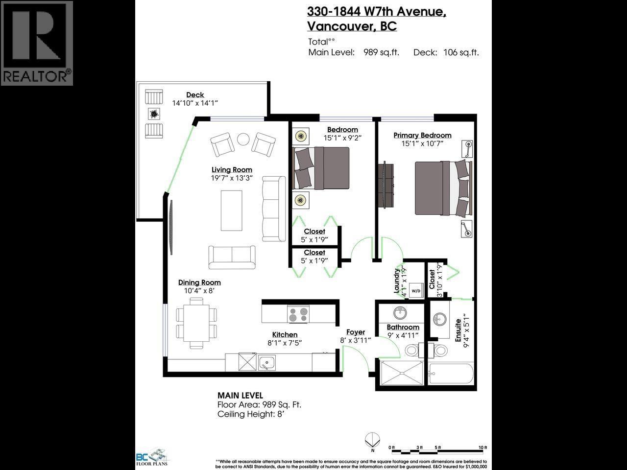 330 1844 W 7TH AVENUE, Vancouver