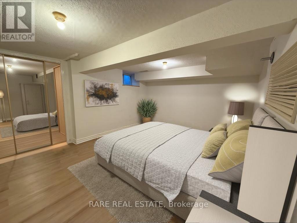 Basement bedroom
