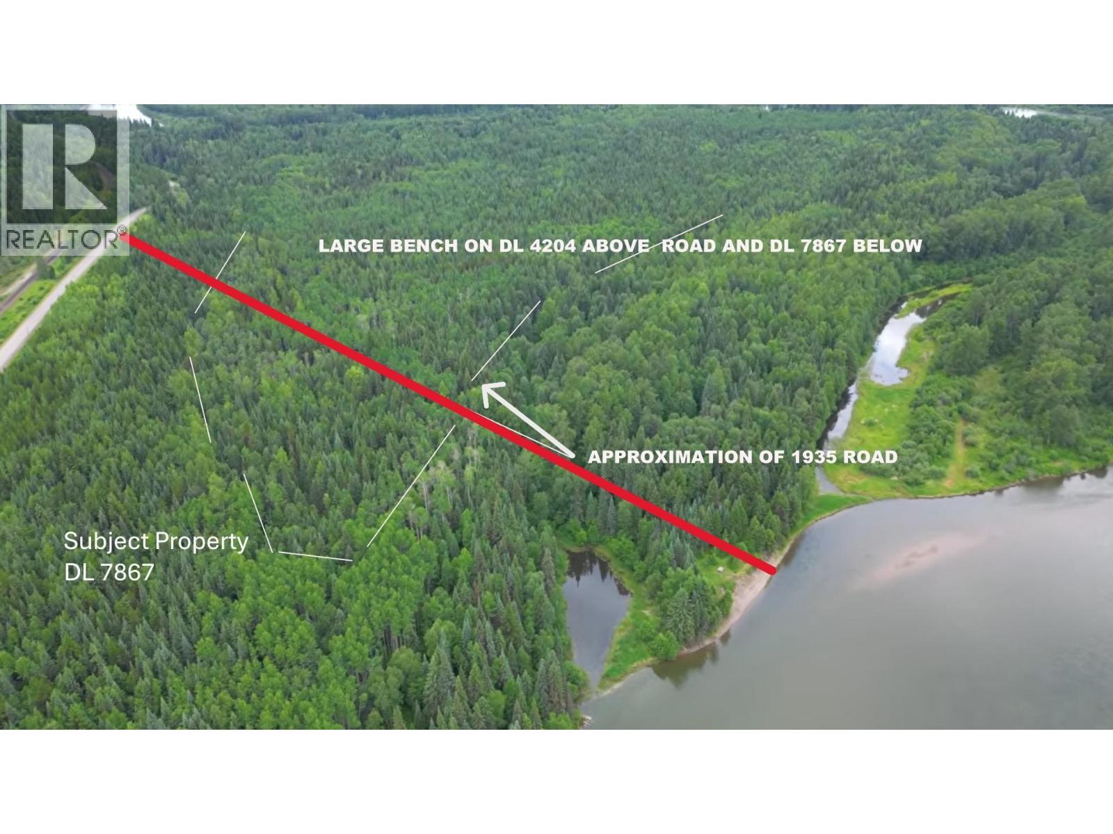 Backyard of DL 7867 MIWORTH ROAD · Prince George, BC