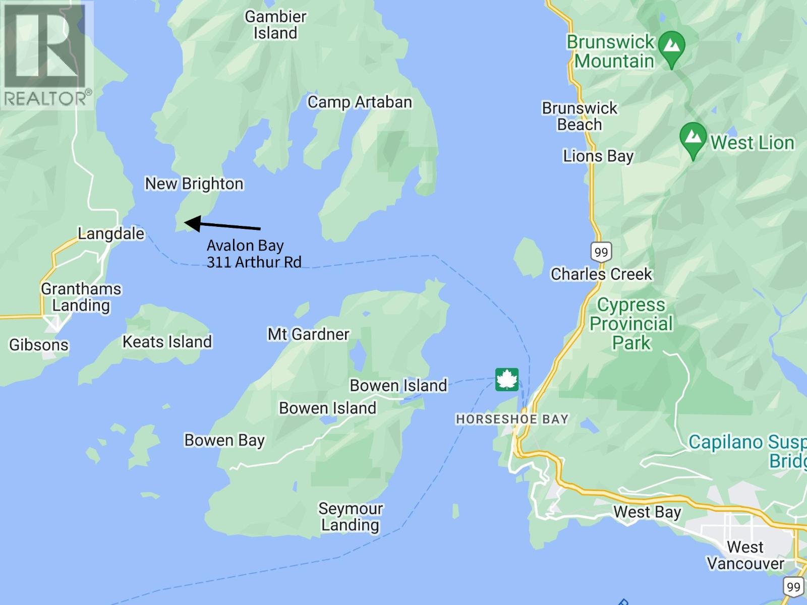 311 ARTHUR ROAD, Gambier Island
