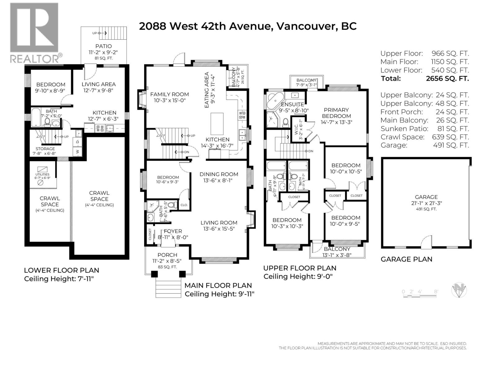6 Bed, 5 Bath House for Sale in Vancouver – 2088 W 42ND AVENUE, Vancouver – MLS# R3145461 - Image 27