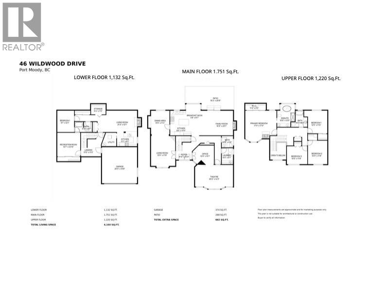 46 WILDWOOD DRIVE, Port Moody