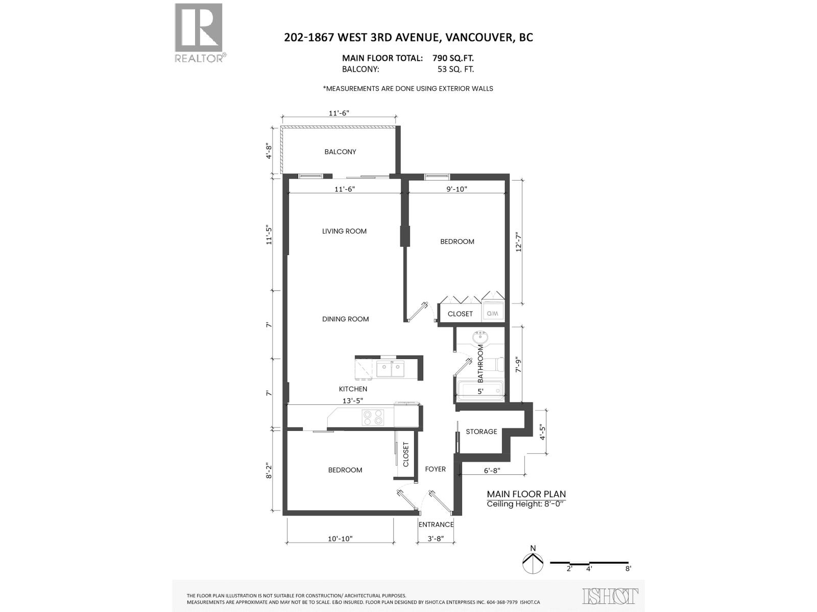 2 Bed, 1 Bath Apartment for Sale in Vancouver – 202 1867 W 3RD AVENUE, Vancouver – MLS# R3145857 - Image 31