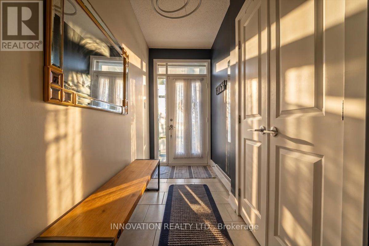 Foyer with plenty of street parking at your door