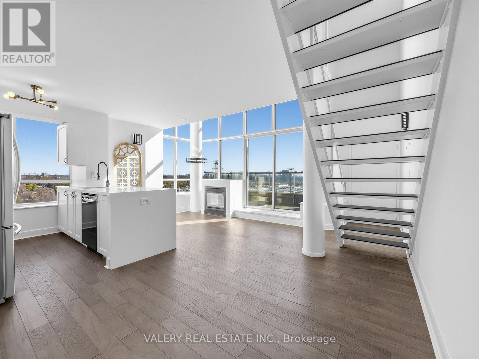 Kitchen and Living Room