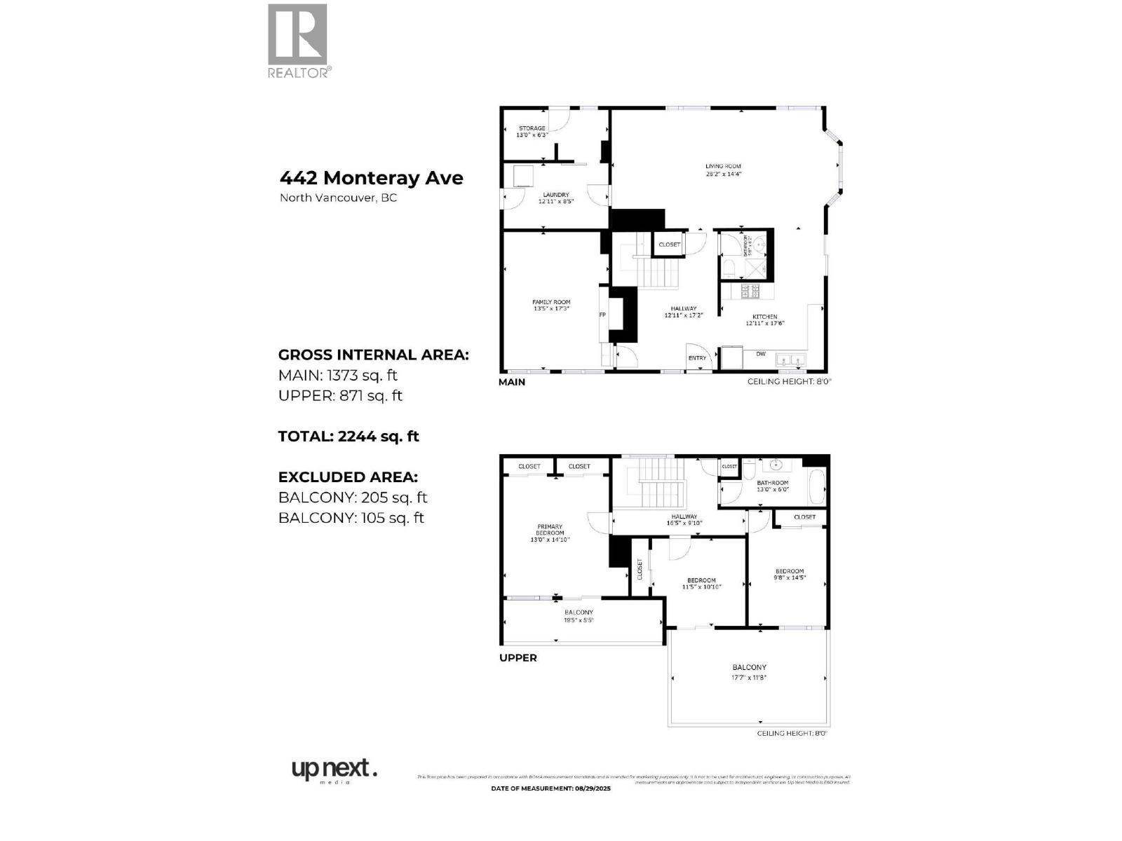 442 MONTERAY AVENUE, North Vancouver