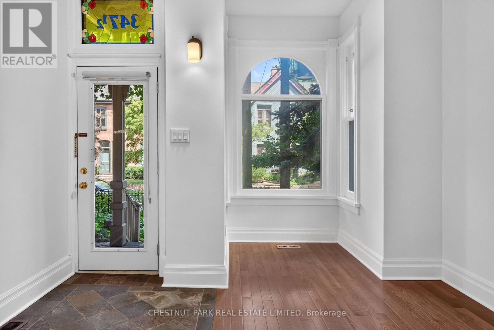 Entry & living room