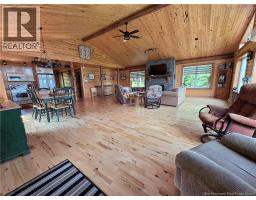 Living room/Dining room - 1492 Route 385, Oxbow, NB E7G3E8 Photo 12