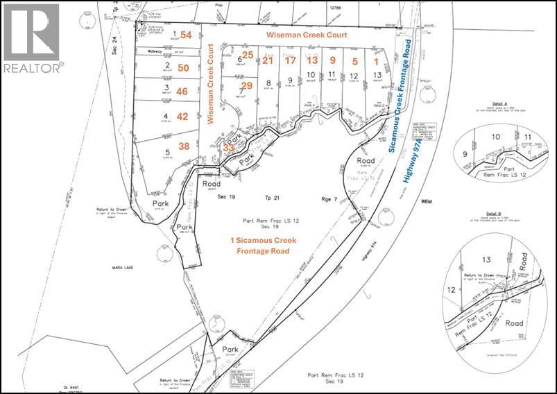 25 Wiseman Creek Court Lot# 6, Sicamous