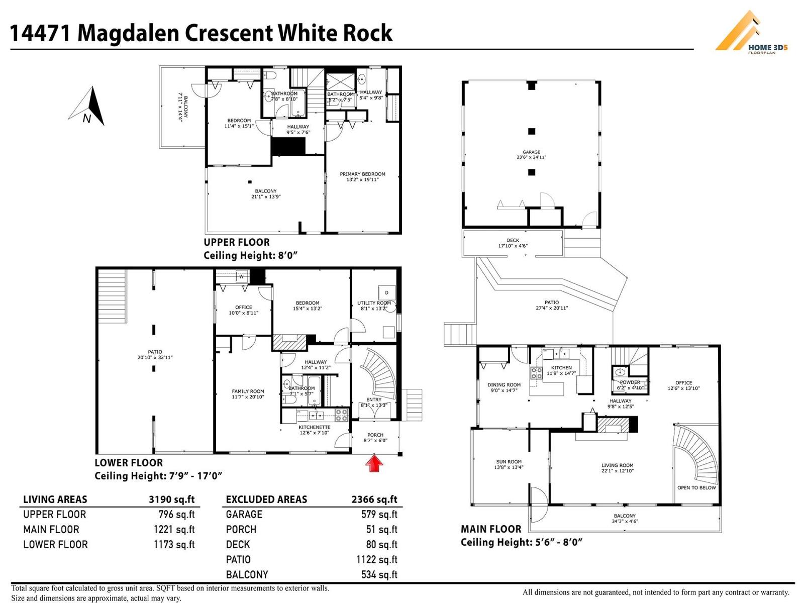 14471 MAGDALEN CRESCENT, White Rock