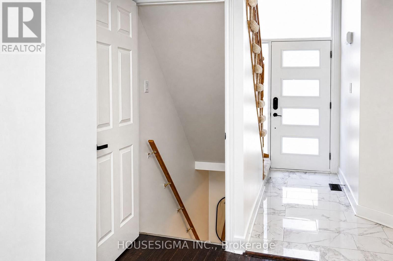 Basement entrance