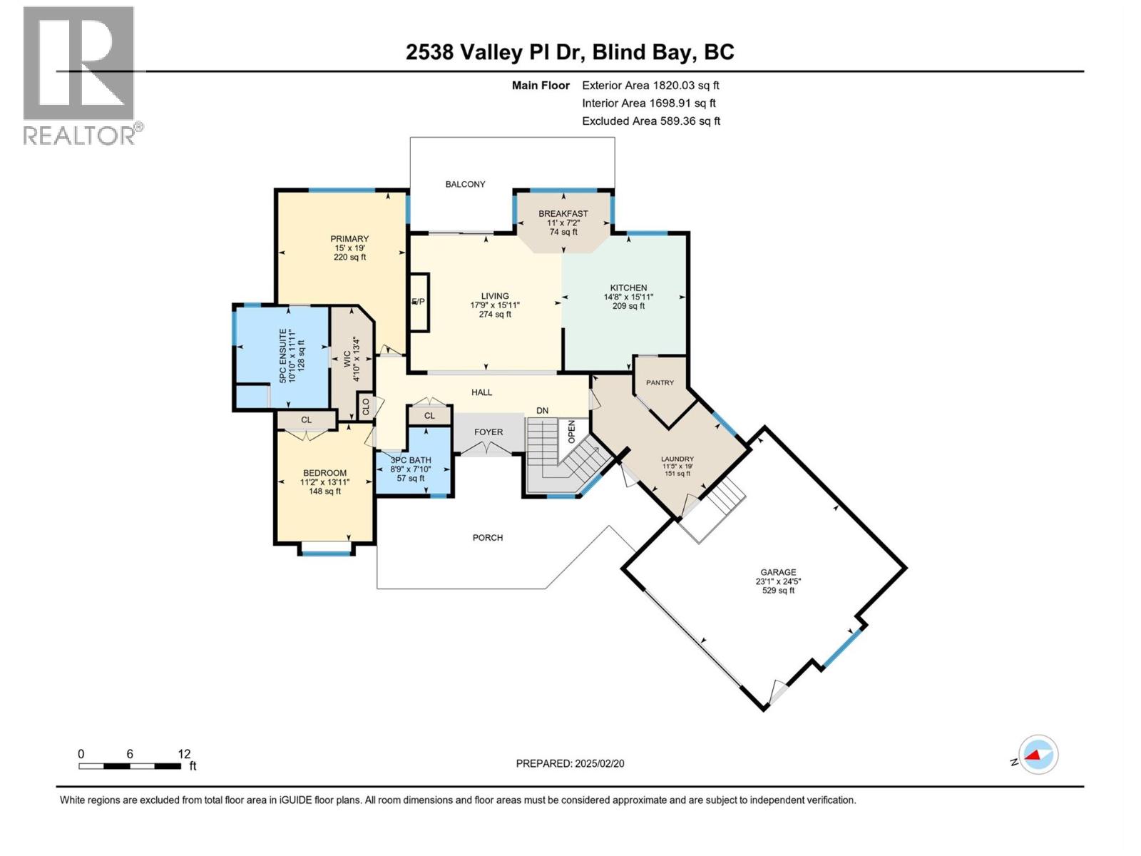  2538 Valley Place, Blind Bay