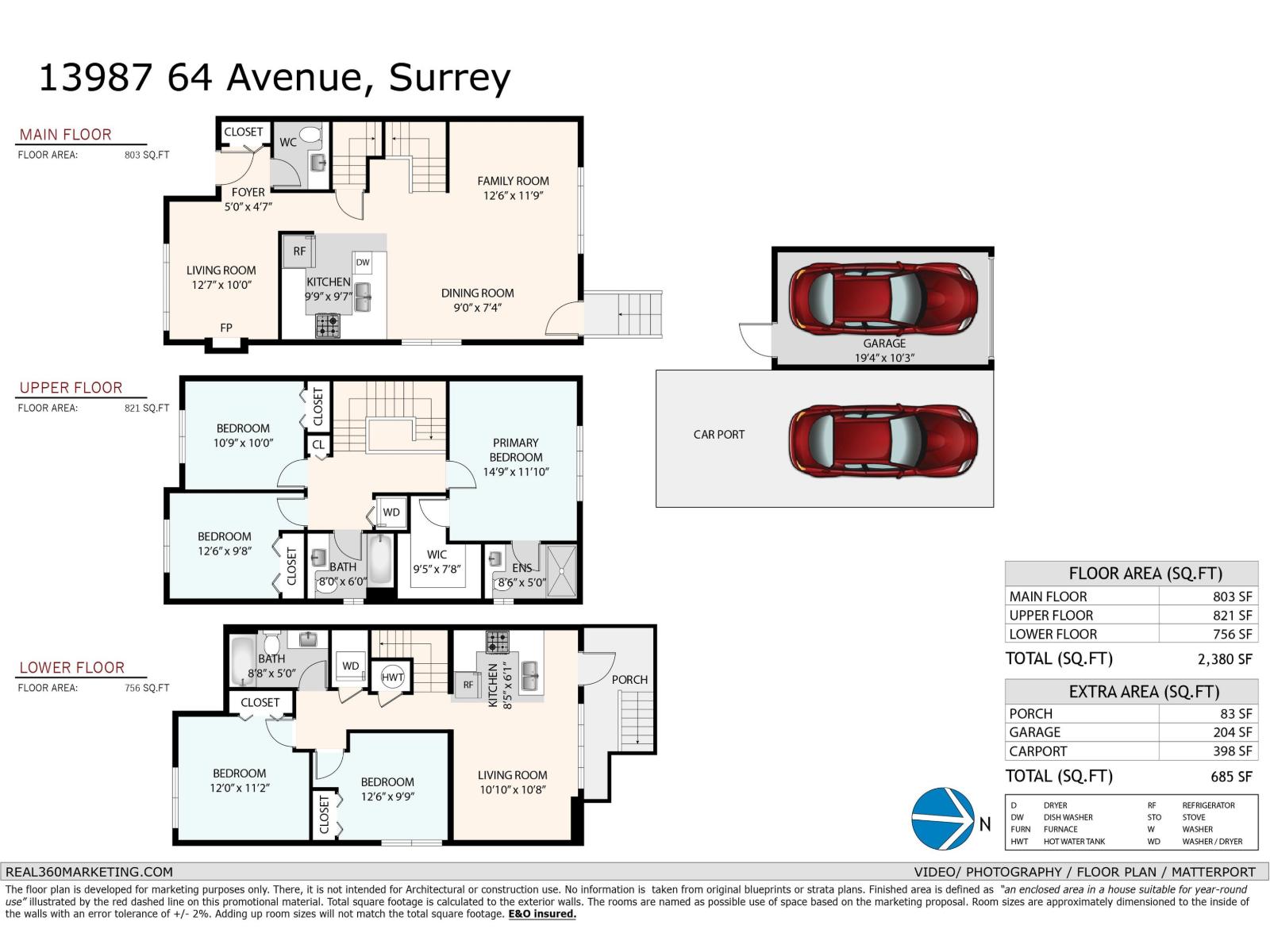 5 Bed, 4 Bath House for Sale in Surrey – 13987 64 AVENUE, Surrey – MLS# R3146339 - Image 40