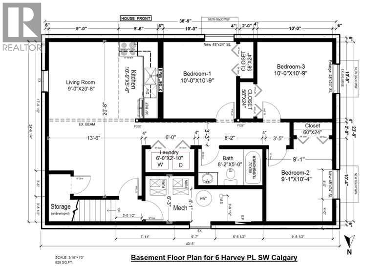 6 Harvey Place SW - 3
