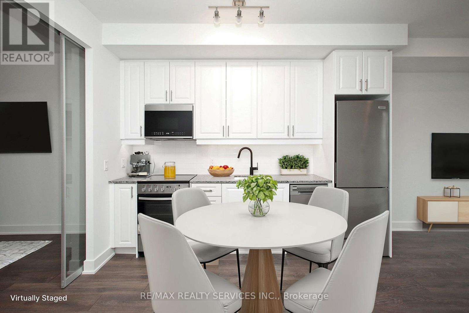 Virtually Staged Kitchen