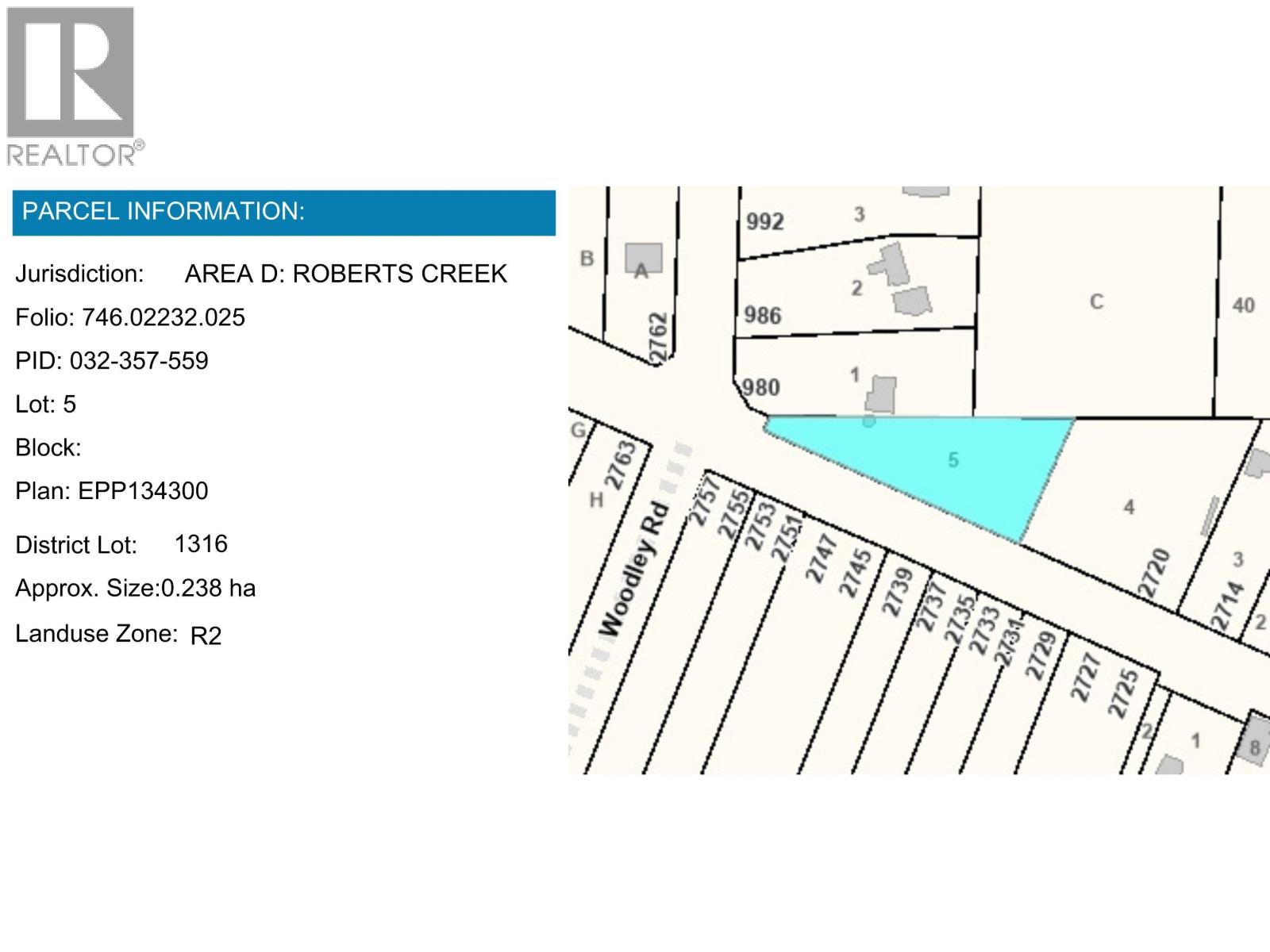 LOT 5 LOWER ROAD, Roberts Creek