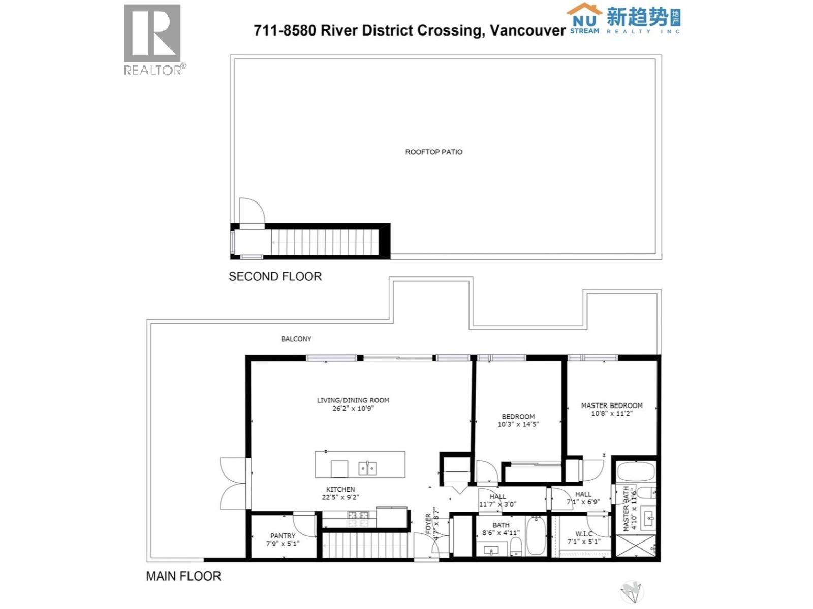2 Bed, 2 Bath Apartment for Sale in Vancouver – 711 8580 RIVER DISTRICT CROSSING, Vancouver – MLS# R3113778 - Image 30