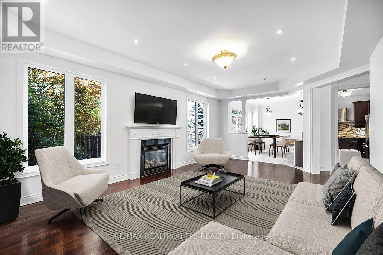 Fireplace and Hardwood Floors