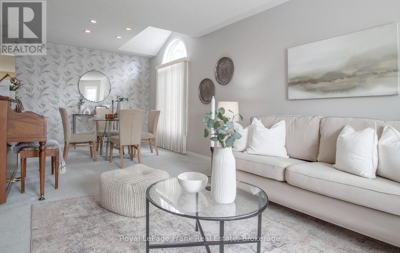 Open Concept Living and Dining Room