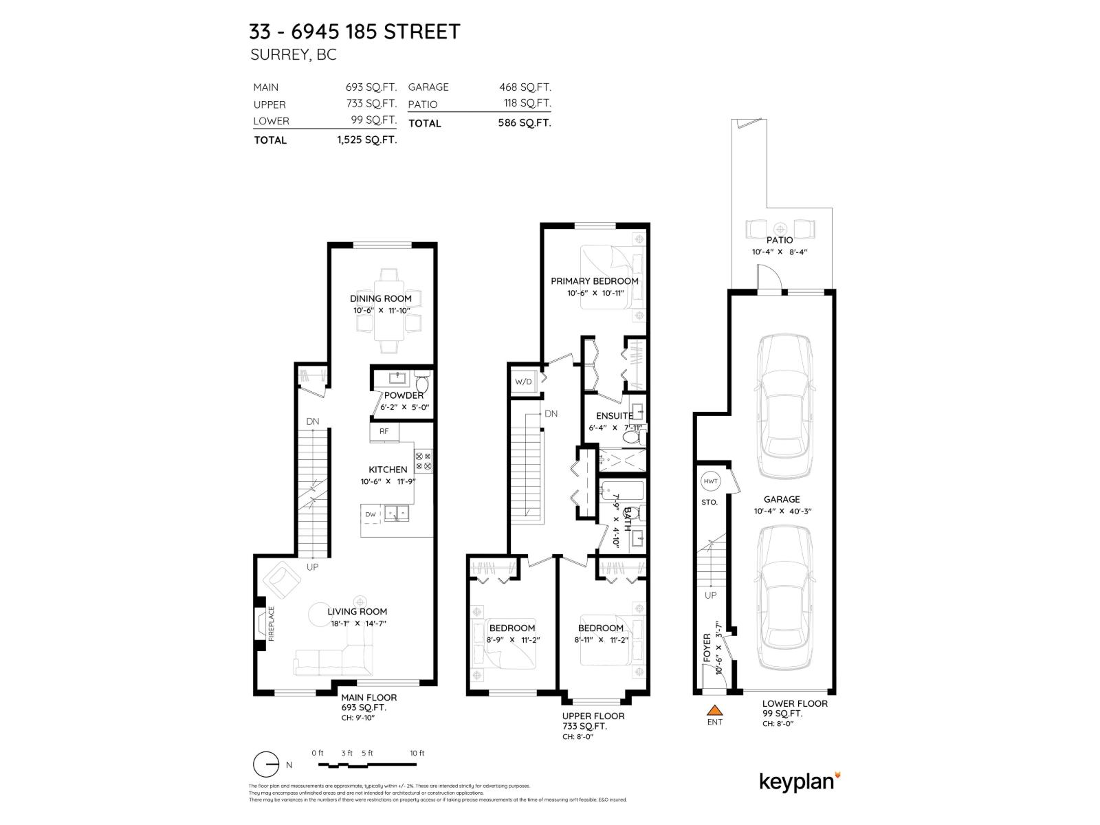 3 Bed, 3 Bath House for Sale in Surrey – 33 6945 185 STREET, Surrey – MLS# R3147303 - Image 38