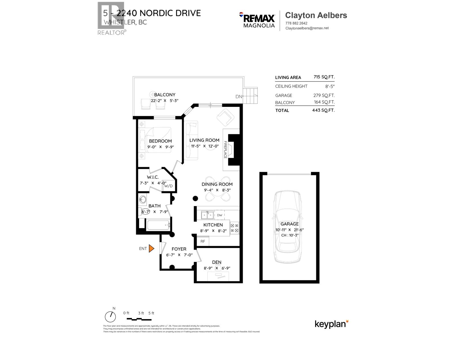 5 2240 NORDIC DRIVE, Whistler