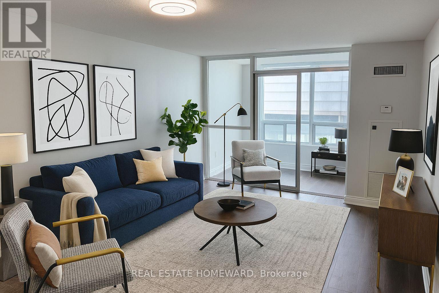 Open-concept Living Room