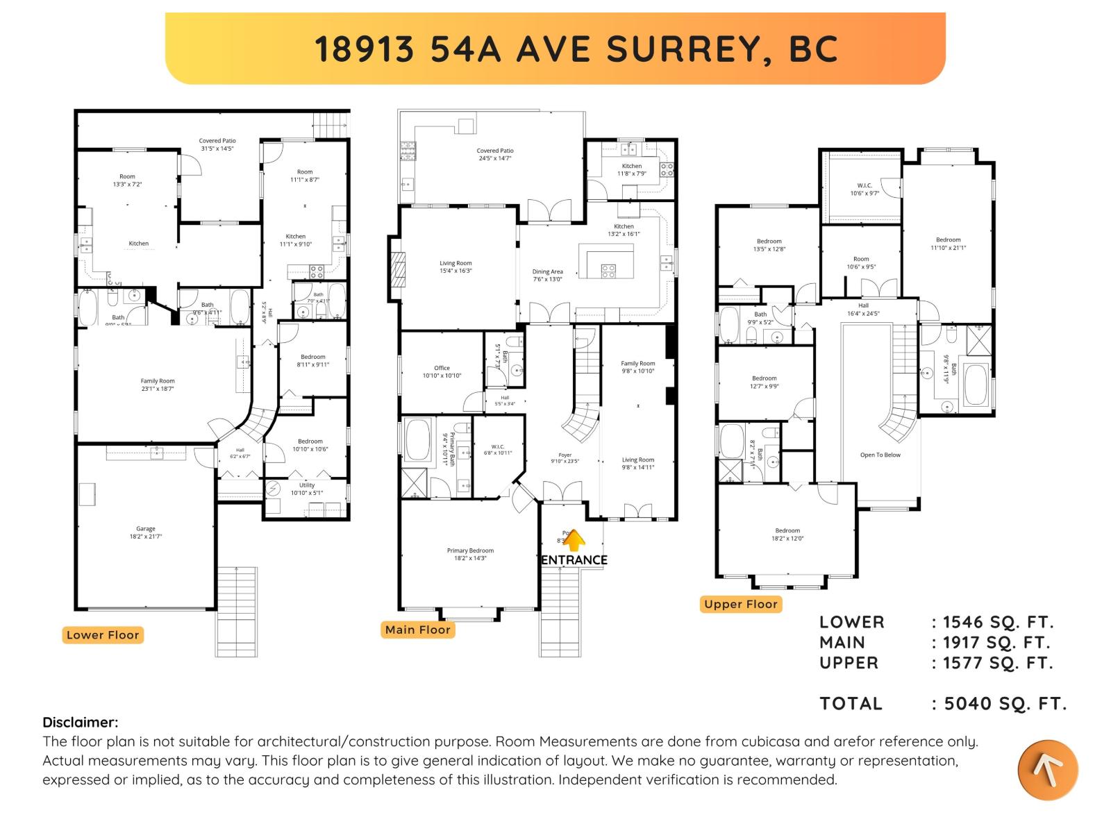 8 Bed, 8 Bath House for Sale in Surrey – 18913 54A AVENUE, Surrey – MLS# R3143906 - Image 36
