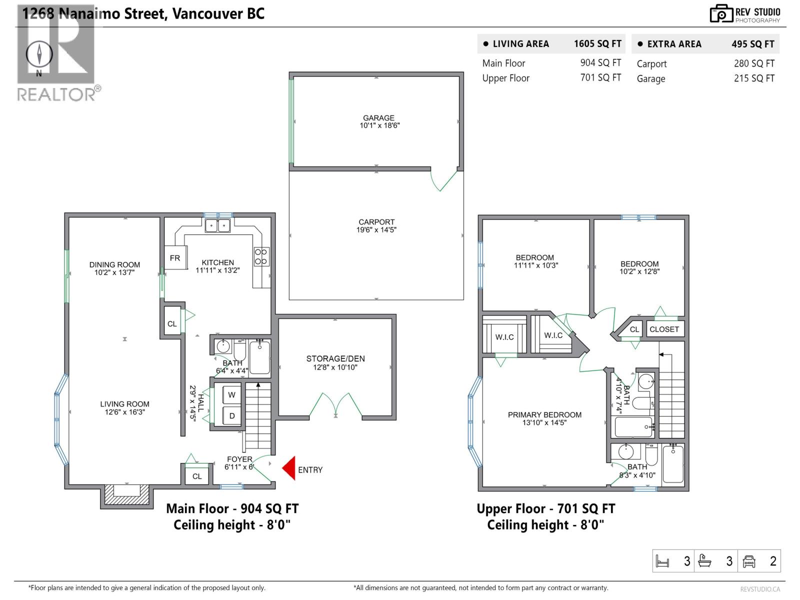 3 Bed, 3 Bath House for Sale in Vancouver – 1268 NANAIMO STREET, Vancouver – MLS# R3147438 - Image 38