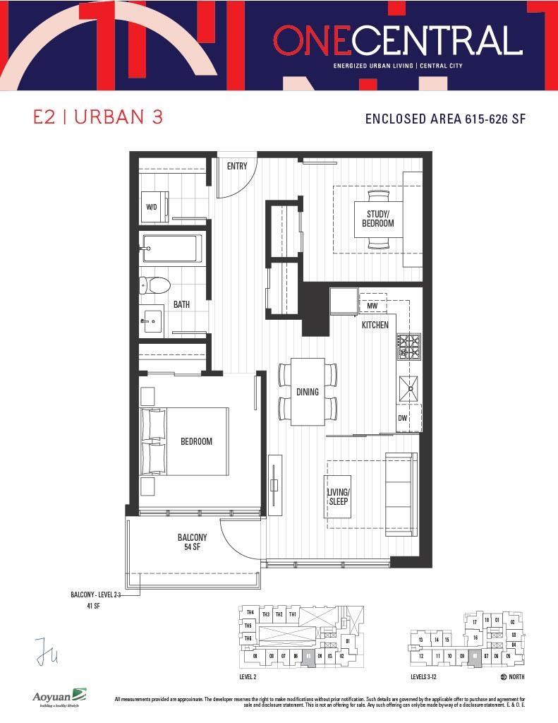 2 Bed, 1 Bath Apartment for Sale in Surrey – 508 13350 CENTRAL AVENUE, Surrey – MLS# R3090214 - Image 2