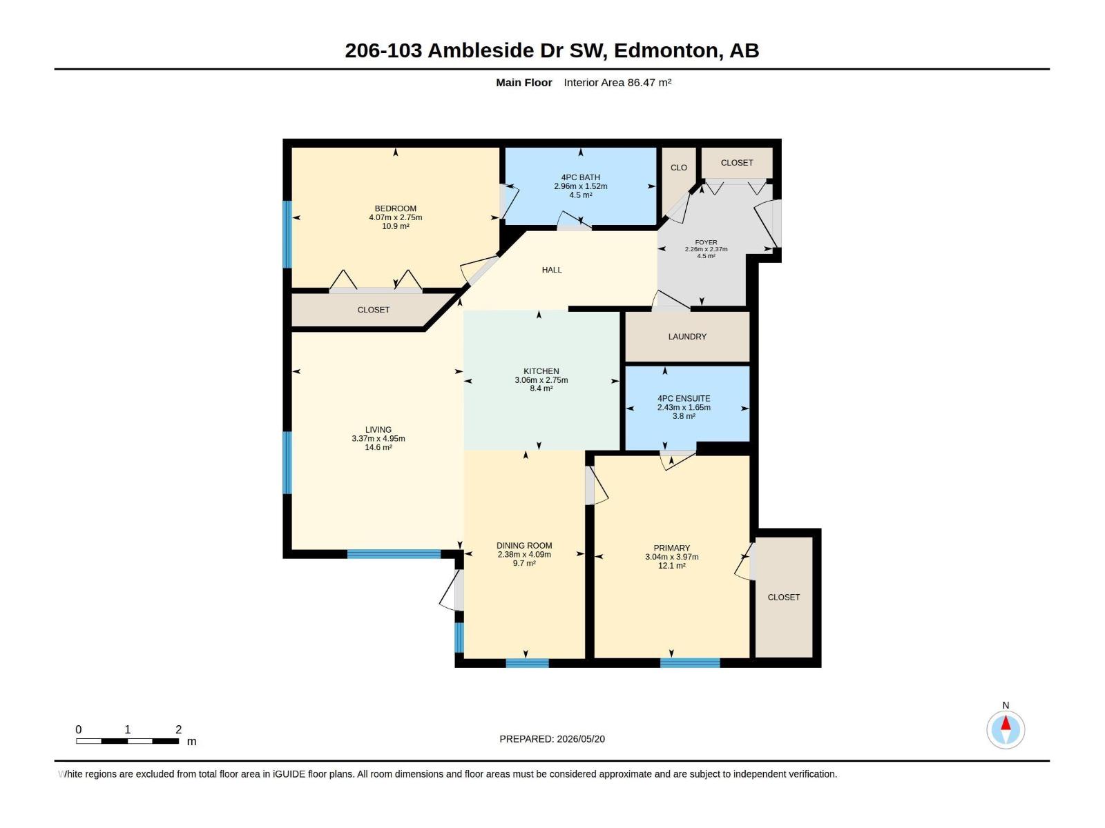 #206 103 Ambleside DR SW - 34
