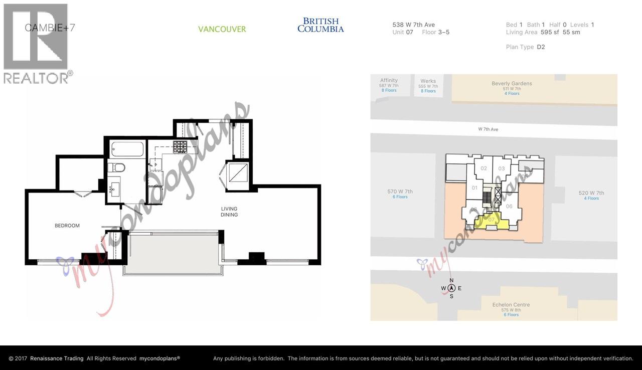 1 Bed, 1 Bath Apartment for Rent in Vancouver – 507 538 W 7TH AVENUE, Vancouver – MLS# R3147777 - Image 34
