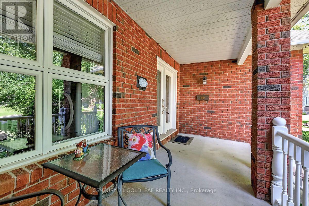 Covered front porch