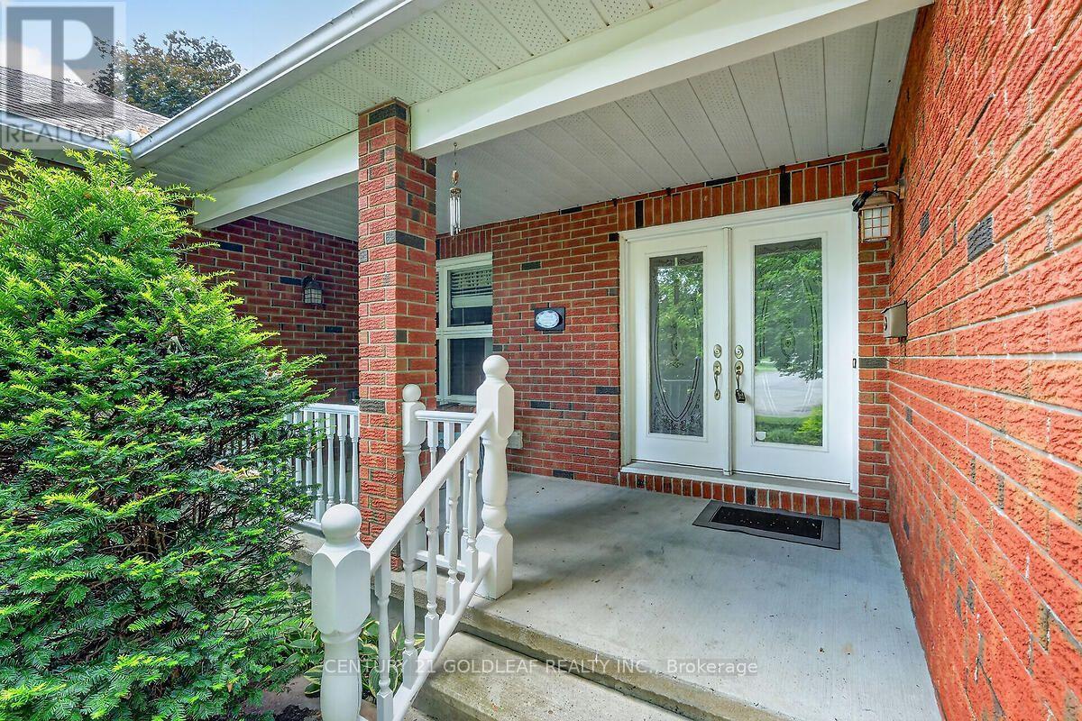 Entrance and porch