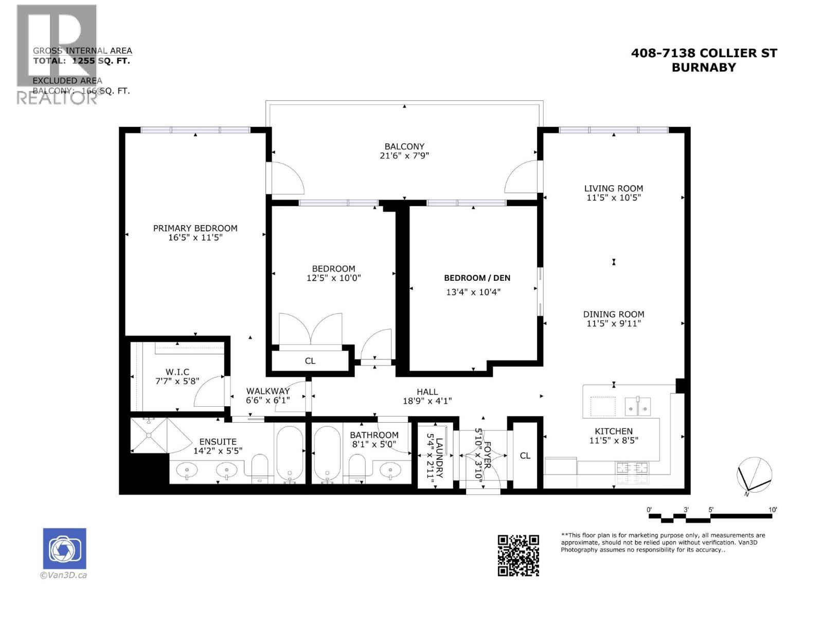 2 Bed, 2 Bath Apartment for Sale in Burnaby – 408 7138 COLLIER STREET, Burnaby – MLS# R3131322 - Image 38