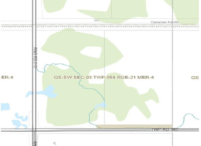 Range Road 213 Township 560